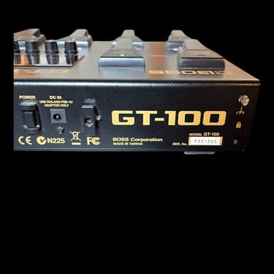 Boss GT-100 Version 2.0 Guitar Effects Processor 2014 - Present - Black X7272 image 5