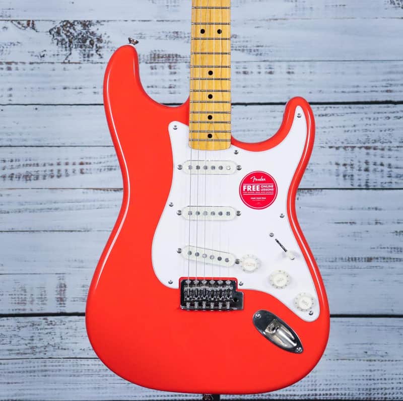 Squier Classic Vibe '50s Stratocaster Electric Guitar | Fiesta Red image 1