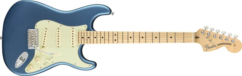 Fender American Performer Stratocaster Maple Fingerboard Satin Lake Placid Blue image 1