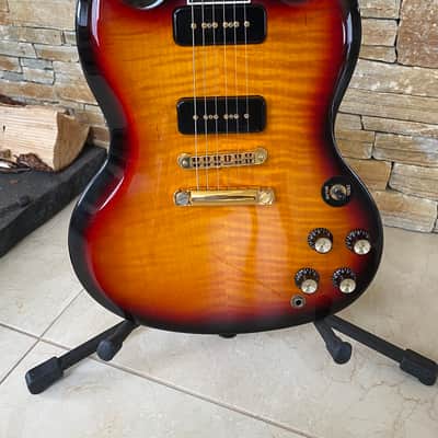 Gibson SG Supreme P-90 1999 - Fire Burst image 5