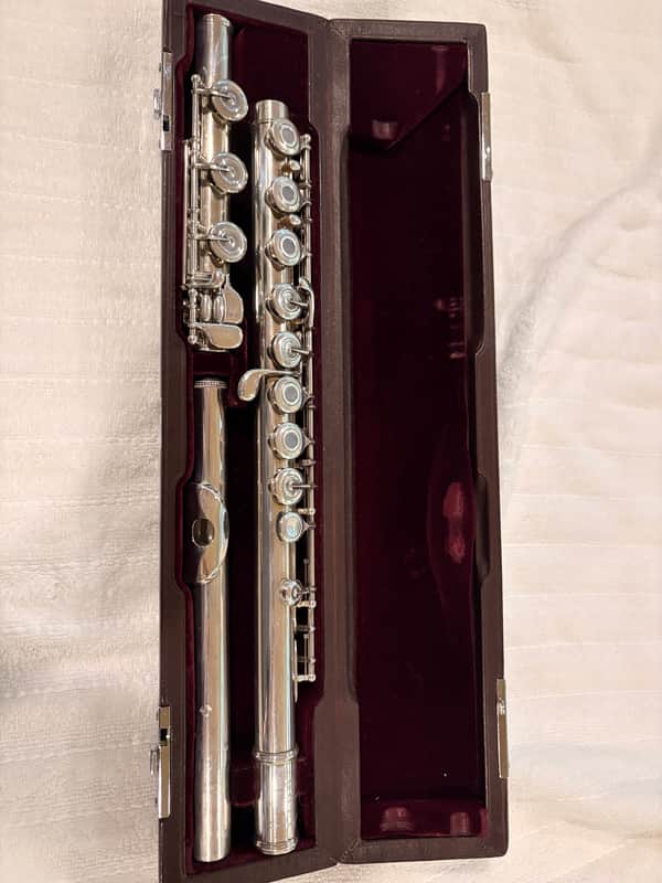 Muramatsu AD 1989 - Solid Silver Handmade Professional Flute image 1