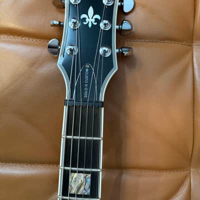 Schecter Solo-II Custom 2021 - Present - Natural Gloss Burl Top image 3