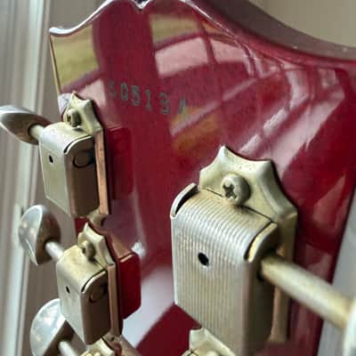 1995 Orville by Gibson Les Paul Junior Double Cut - Cherry Red image 8