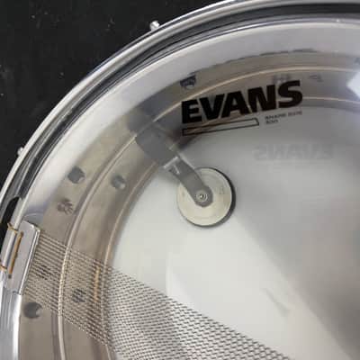 Vintage 1965 Ludwig 14"x5" Ludalloy Aluminum Snare Drum Keystone Badge No. 400? Supraphonic? image 9