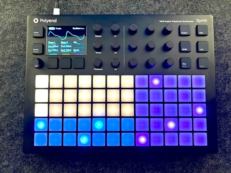 Polyend Synth Polyphonic Desktop Workstation 2024 - Present Black image 1