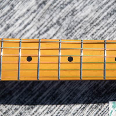 1993-94 (Grunge Era) Fender ST-57 Stratocaster Reissue - Made in Japan - "Blackie Vibes" - Pro Set Up w Perfect Frets/Action/Intonation! image 9