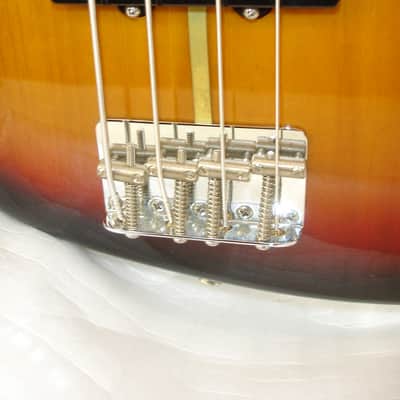 2017 Fender American Original '60s Jazz Bass, Rosewood Fingerboard, 3-Color Sunburst w/ Case image 4