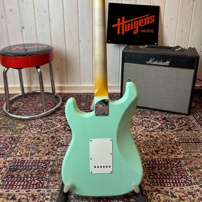 Fender Custom Shop Postmodern Strat Maple Journeyman 2024 - Aged Surf Green image 5