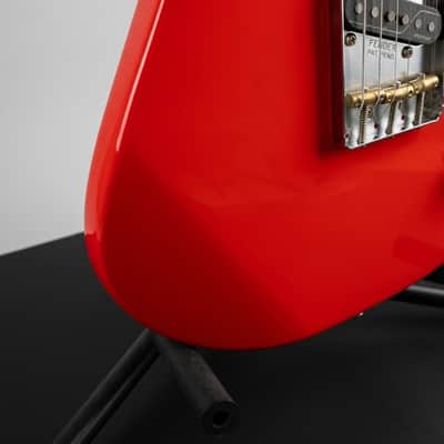 Fiesta Red Fender Telecaster w/ Fishman Greg Koch Fluence Pickups, Roasted Maple Neck, Contoured Body, Brass Compensated Saddles - Gator Case image 8