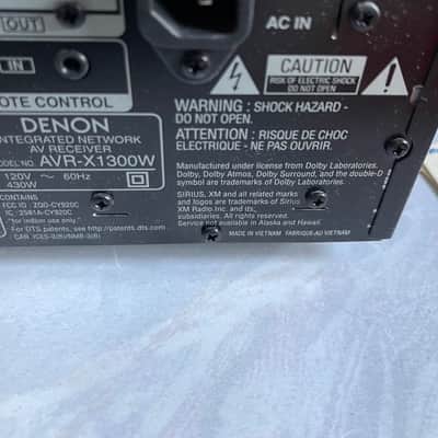 Denon AVR-X1300W - Black image 6