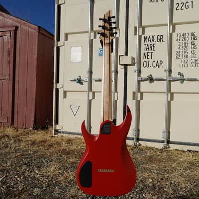 Schecter USA CUSTOM SHOP Keith Merrow KM-7 Stage Red Satin 7-String Electric Guitar w/ Case (2024) image 4