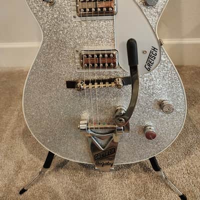 Gretsch G6129T Silver Sparkle Jet guitar image 1