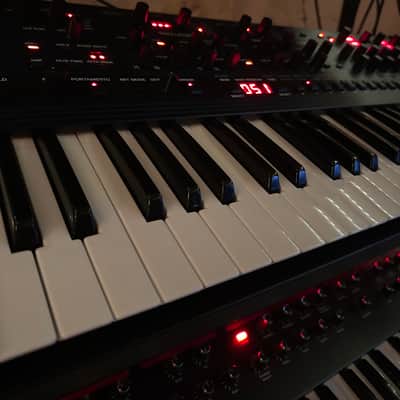 Sequential OB-6 49-Key 6-Voice Polyphonic Synthesizer 2018 - Present - Black with Wood Sides image 4