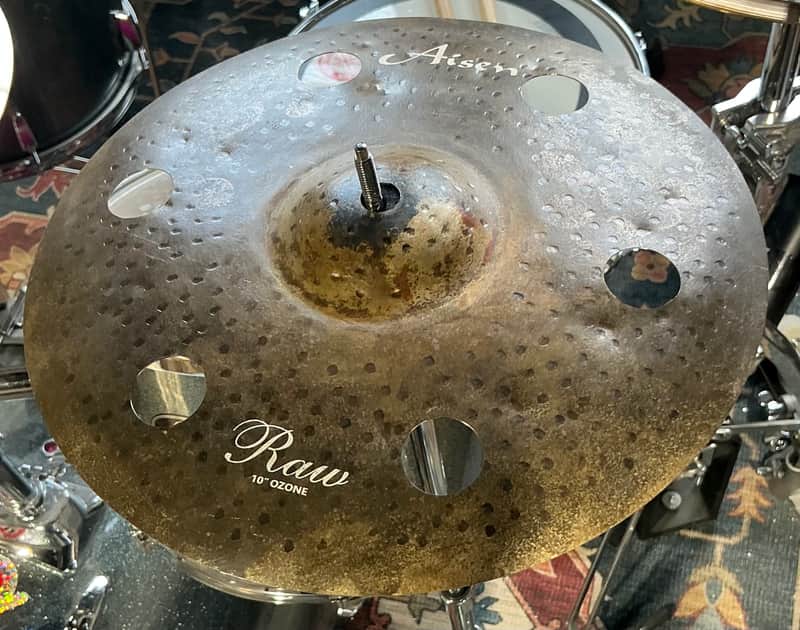 Aisen 10” Raw Ozone Splash Cymbal image 1