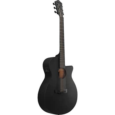 Ibanez AEG621BOT 6-String Grand Concert Acoustic Electric Guitar, Black Out image 12