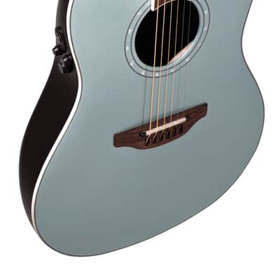 Ovation Pro Series Elite TX E-Acoustic Guitar 2058TX-5 Black Textured 12-String (2058TX-5-G) image 16
