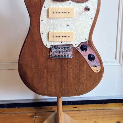 Fender Squier Mustang - Walnut Finish Mod P90s - Electric Guitar image 2