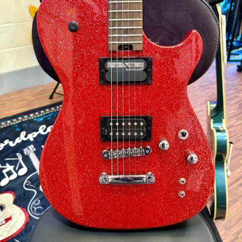2025 Cort Manson Meta Series Matt Bellamy MBM-2H Sustaniac Red…