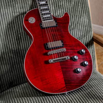 Gibson Les Paul Deluxe Player Plus 2018 - Wine Red Vintage image 1