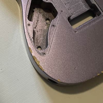 2000 Japan Ibanez RG470 Metallic Purple Basswood Guitar Body Floyd Ready (Finish Chips) image 18
