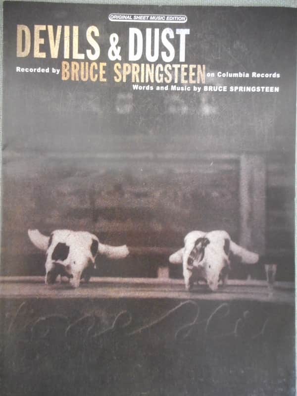 Bruce Springsteen "Devils & Dust" Sheet Music 2005 image 1