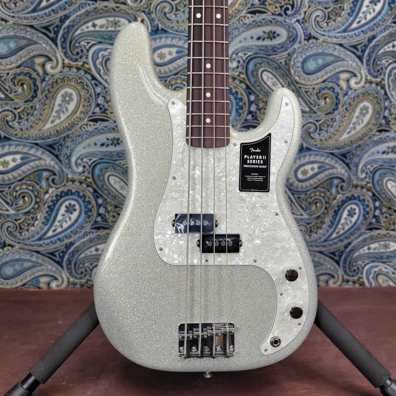 Fender 75th Anniversary Player II Precision Bass Diamond Dust Sparkle image 1