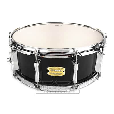 Yamaha Stage Custom Birch Snare Drum 14x5.5 Raven Black image 1