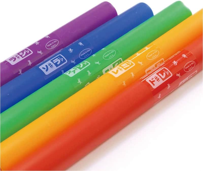 Boomwhackers 5-Note Chromatic Percussion Tube Set image 1