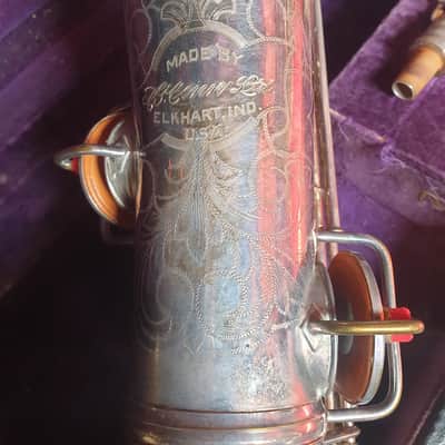 Conn Alto Chu Berry 1927 - Silver image 3