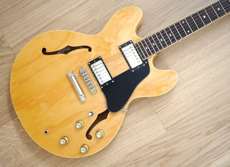 2004 Epiphone Elitist 1963 ES-335 Dot Blonde Semi-Hollowbody