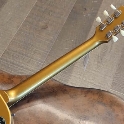Unplayed! 2023 Gibson Custom Shop 1955 Reissue M2M Les Paul P90 Electric Guitar Heavy Murphy Aged Double Gold + COA OHSC image 18