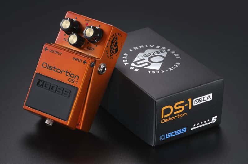 2023 Boss Limited Edition 50th Anniversary DS-1 Distortion Ped...