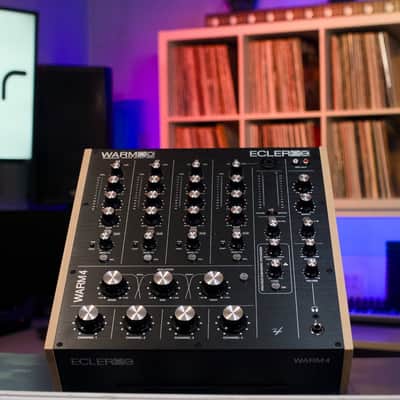 Ecler WARM4 Professional 4-Channel Analog Rotary DJ Mixer *USA Small Business* image 2