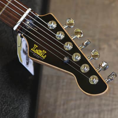 New! 2026 LSL Instruments XT-4 Modern "Hero" Electric Guitar Trans Charcoal/Black Burst + OHSC image 12