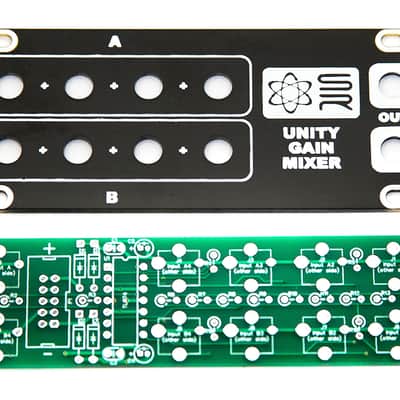 Synthrotek 1U Unity Gain Mixer PCB and Panel image 1