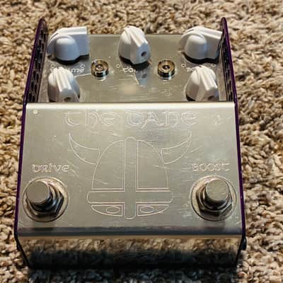 ThorpyFX The Dane Peter Honore Signature Overdrive / Boost 2010s - Silver / Purple image 4