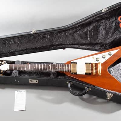 2006 Gibson Flying V ’98 Natural Gold Hardware w/ OHSC image 2