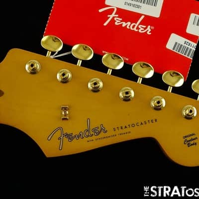 Fender LTD. Vintera III Late 50s Stratocaster Strat NECK & GOLD TUNERS Maple image 1