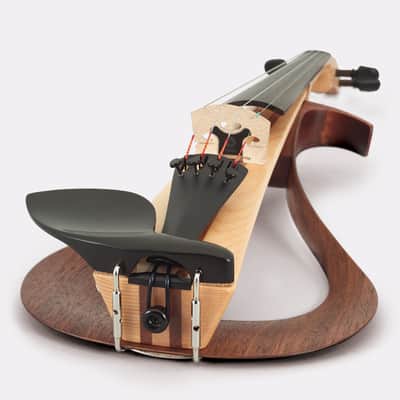 YEV-104 Yamaha - Natural - Electric Violin + with - Bow & Violin Case - Authorized Dealer image 4