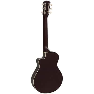 Yamaha APXT2EW Thinline 3/4 Size Acoustic-Electric Guitar - Natural image 6