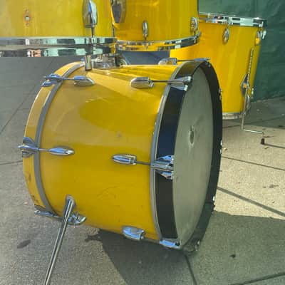 RARE! Gretsch Tony Williams Lifetime Yellow Drum Set in TWYL Yellow Lacquer image 10