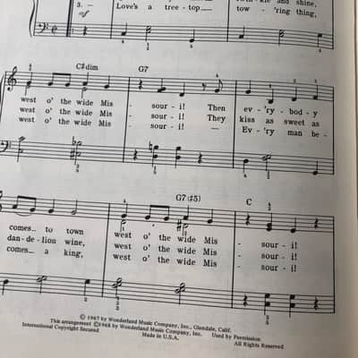 Walt Disney Tab Music of Today (1968) Easy Piano / Lyric Arrangements The One & Only Genuine Original Family Band image 9