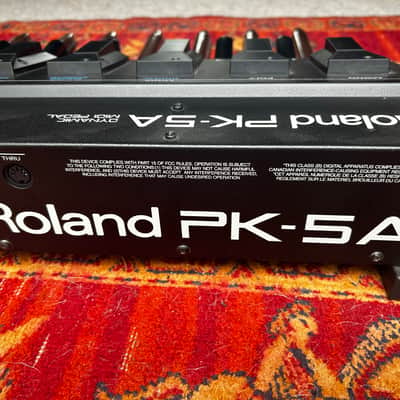 Roland PK-5A Dynamic MIDI Pedal Controller 2006 - 2012 - Black image 4