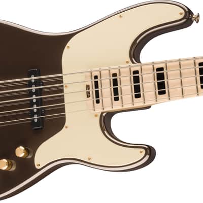 Jackson Adam Blackstone "Gladys" Jackson Pro Series Sig Concert Bass Maple FB Black Stone with Bag image 4