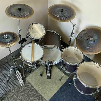 6 PC Saluda Low Volume Cymbal Set image 1