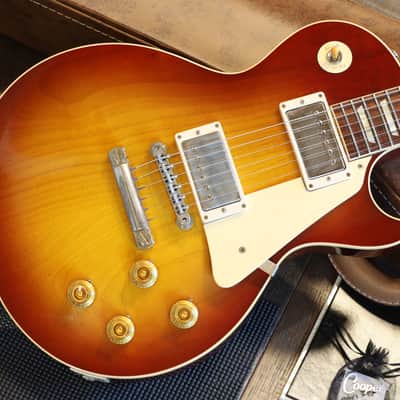 Unplayed! 2021 Gibson Custom Shop 1958 Les Paul Murphy Lab Electric Guitar Ultra Light Aged Sunburst + COA OHSC image 2