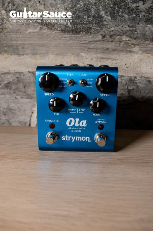 Strymon Ola Chorus & Vibrato Pedal Ex-Demo (cod.192UP) image 1