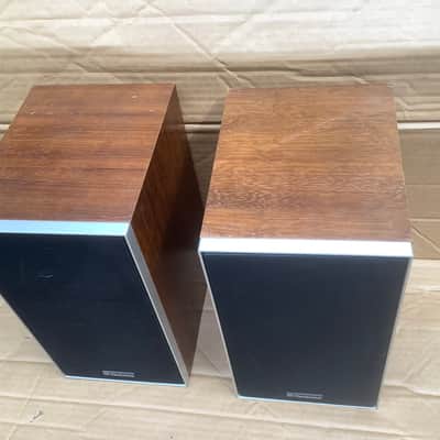 Technics SB 40 vintage Japan made hifi bookshelf stereo speaker system set wood image 5