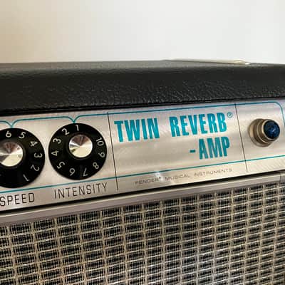 ♚MINT !♚RARE♚ FENDER '68 Custom TWIN REVERB Reissue 85W♚2x12 ALL TUBE Amp♚RRP £2095♚ ALL SOLD OUT ! image 8