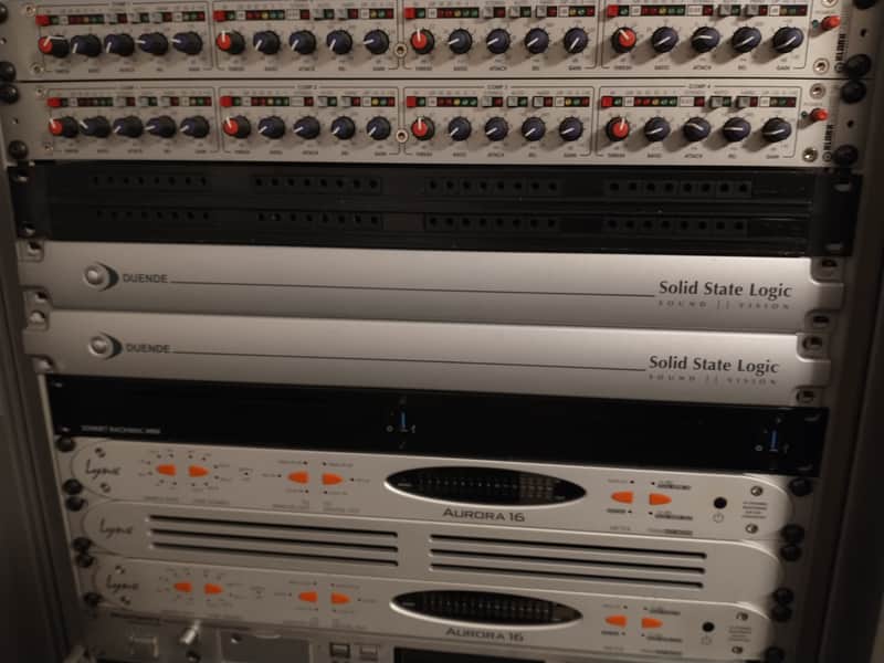 Solid State Logic Duende Classic 32-Channel Digital Mixing System 2006 - 2011 - Silver - PAIR image 1
